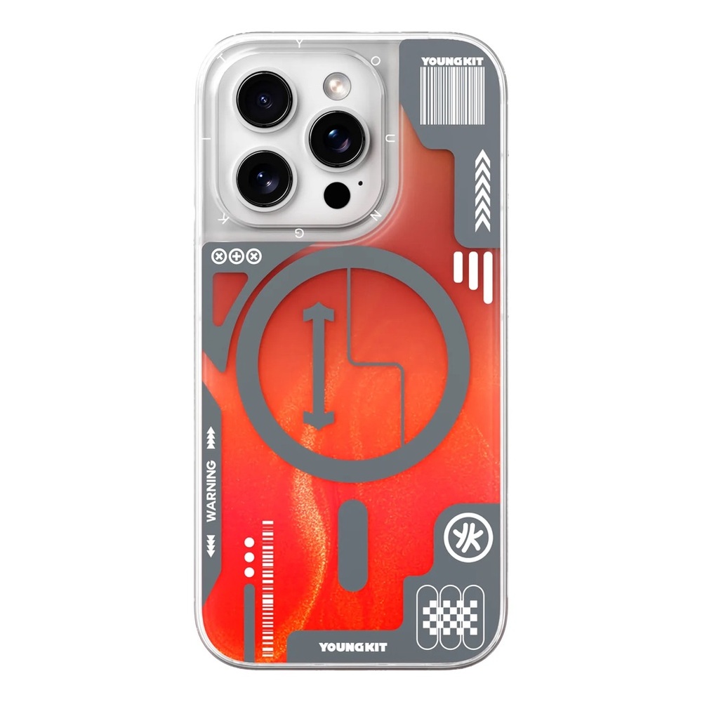 Red Luminous Quicksand iPhone 16 Pro case | NWT